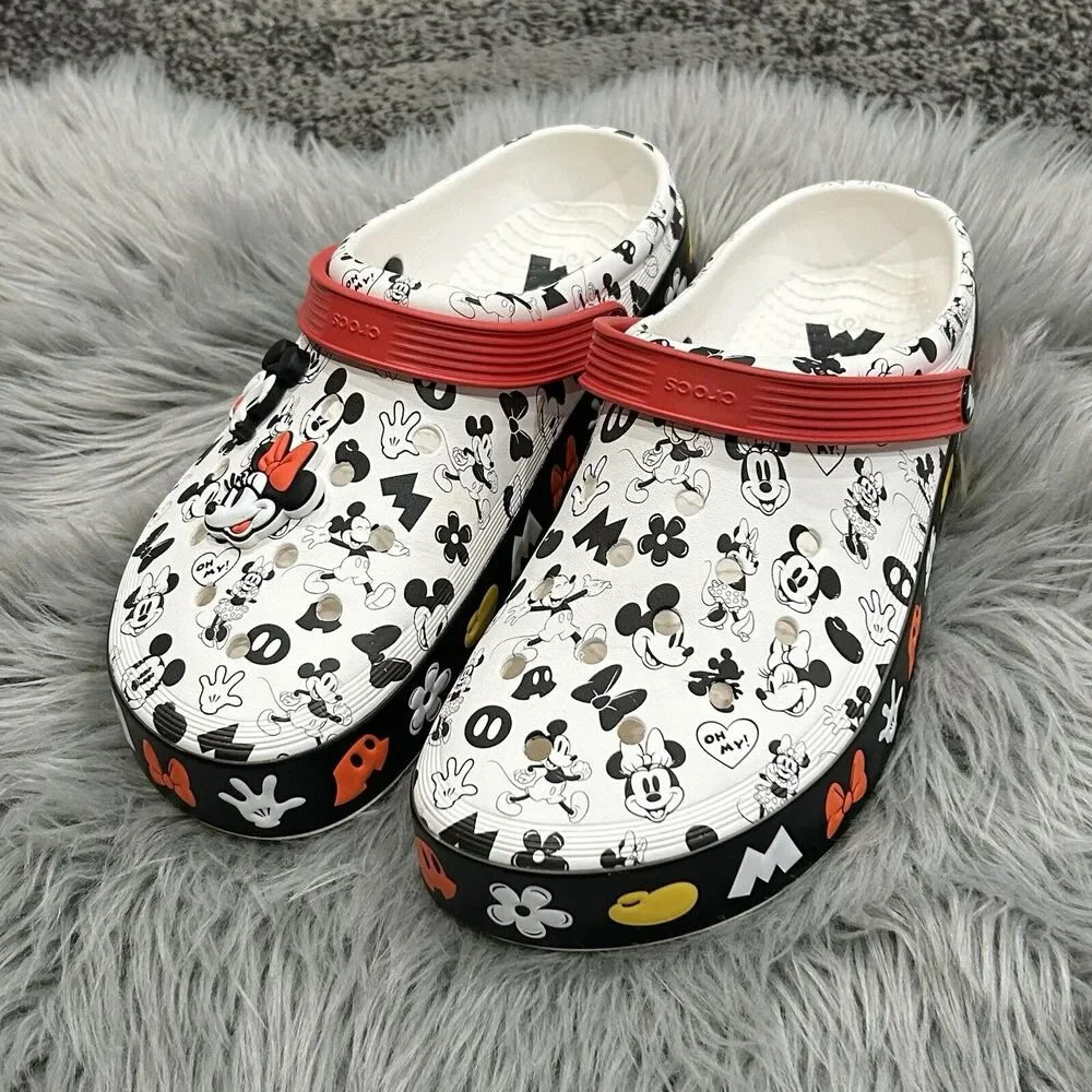 Crocs Disney Mickey Off Court Clog‎ Unisex Men's Size 12 NEW